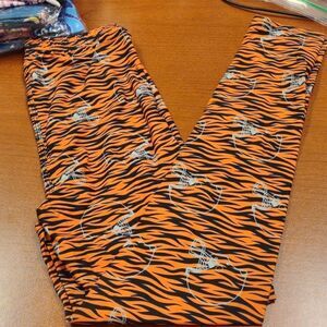 Kids - Tiger Bengals Football Leggings New
